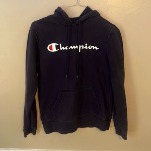 Men’s Navy Blue Champion Hoodie